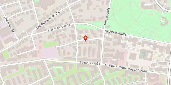 Karte der Umgebung von Thurmayerstr. 7, 93049 Regensburg