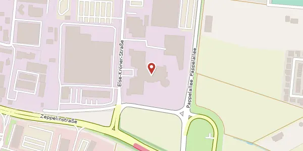 Karte der Umgebung von Else-Kröner-Str. 1, 61352 Bad Homburg