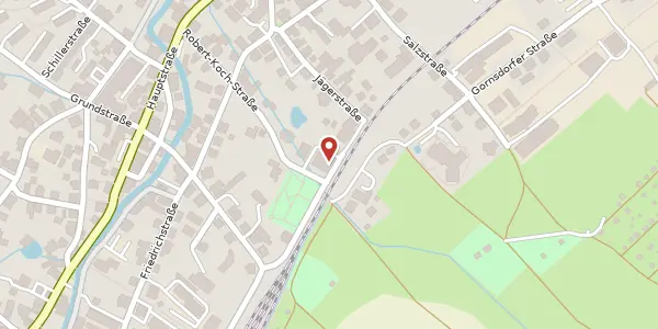 Karte der Umgebung von Robert-Koch-Straße 5, 09380 Thalheim
