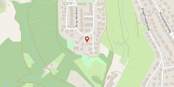 Karte der Umgebung von Schongauerweg 8, 72076 Tübingen