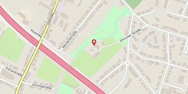 Karte der Umgebung von Flensburger Str. 93 a, 46145 Oberhausen