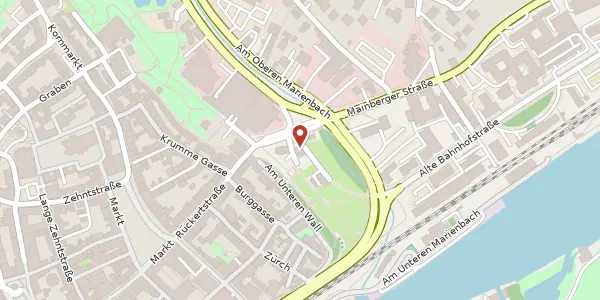 Karte der Umgebung von Rückertstr. 30, 97421 Schweinfurt