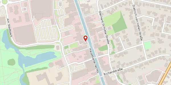 Karte der Umgebung von Hauptkanal rechts 32, 26871 Papenburg