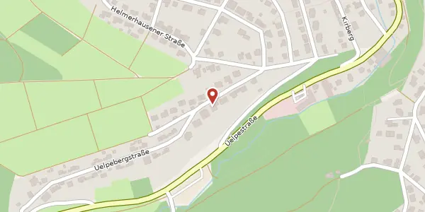 Karte der Umgebung von Uelpebergstr. 41, 51674 Wiehl