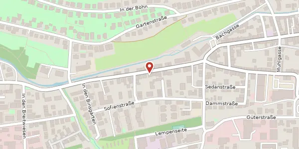 Karte der Umgebung von Schwetzinger Straße 83, 69168 Wiesloch
