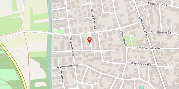 Karte der Umgebung von Raiffeisenstr. 22, 55218 Ingelheim