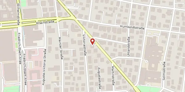 Karte der Umgebung von Frankfurter Str. 17g, 65189 Wiesbaden