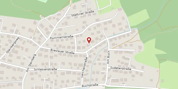 Karte der Umgebung von Breslauer Straße 15 a, 91217 Hersbruck