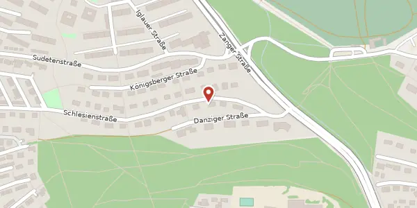 Karte der Umgebung von Schlesienstraße 5, 89518 Heidenheim