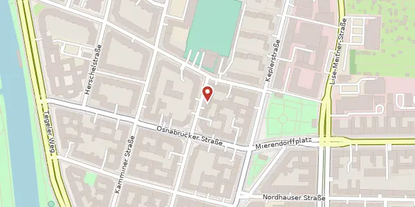 Karte der Umgebung von Tauroggener Straße 16, 10589 Berlin