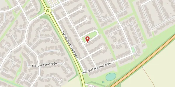 Karte der Umgebung von Eva-Vluyn-Str. 57 A, 47906 Kempen