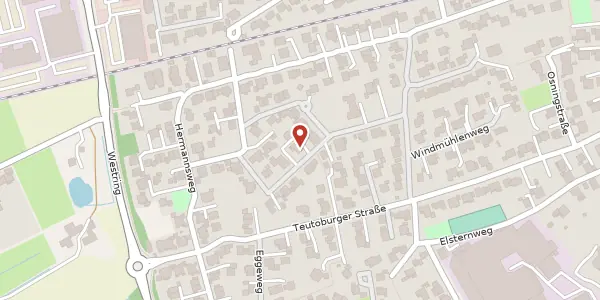 Karte der Umgebung von Ammerstr. 20, 33415 Verl