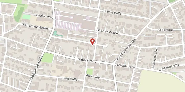 Karte der Umgebung von Turnerweg 18, 86391 Stadtbergen-Leitershofen