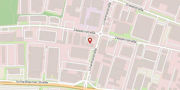 Karte der Umgebung von Lilienthalstr. 9, 85748 Garching bei München