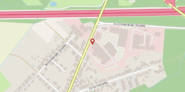 Karte der Umgebung von Kirchhellener Str. 130, 46145 Oberhausen