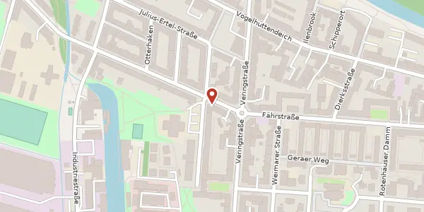 Karte der Umgebung von Fährstraße 50, 21107 Hamburg