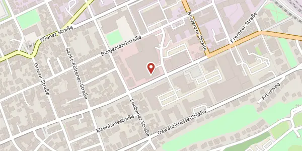 Karte der Umgebung von Stuttgarter Straße 46, 70469 Stuttgart