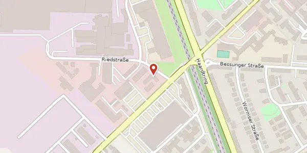 Karte der Umgebung von Riedstr. 2, 64295 Darmstadt
