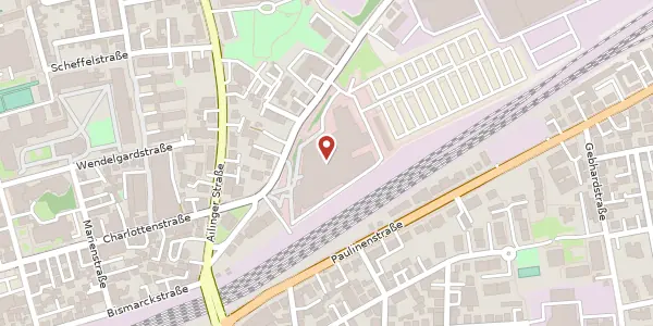 Karte der Umgebung von Löwenthaler Straße 20, 88046 Friedrichshafen