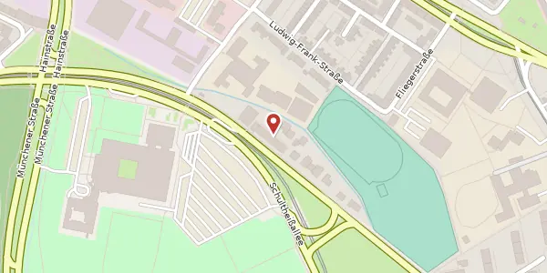 Karte der Umgebung von Schultheißallee 9 - 11, 90478 Nürnberg