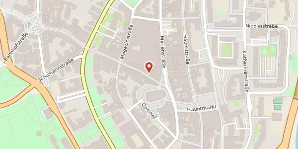Karte der Umgebung von Innere Plauensche Straße 2 a, 08056 Zwickau