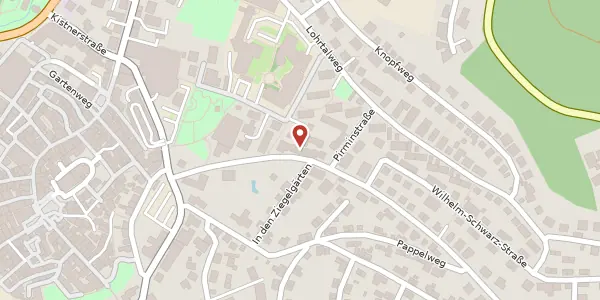 Karte der Umgebung von Alte Bergsteige 25, 74821 Mosbach
