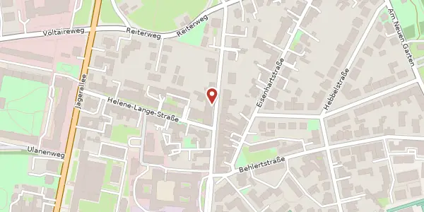 Karte der Umgebung von Friedrich-Ebert-Str. 70, 14469 Potsdam