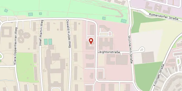 Karte der Umgebung von John-Skilton-Str. 4b, 97074 Würzburg