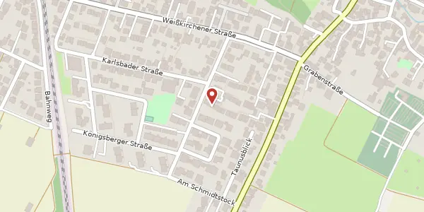 Karte der Umgebung von Auf der Entenweide 53, 61440 Oberursel