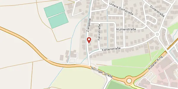 Karte der Umgebung von Zielgasse 11, 79618 Rheinfelden (Baden)