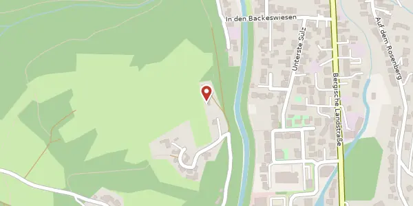 Karte der Umgebung von Bücheler Weg 59, 51503 Rösrath