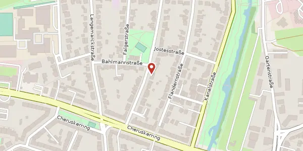 Karte der Umgebung von Robert-Blum-Straße 20, 48147 Münster