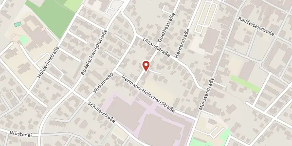 Karte der Umgebung von Goethestr. 4, 49525 Lengerich