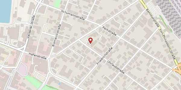 Karte der Umgebung von Uhrlaubstraße 3, 31582 Nienburg (Weser)