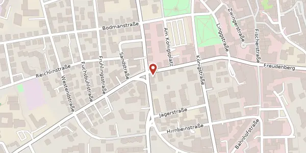 Karte der Umgebung von Beethovenstr. 23, 87435 Kempten