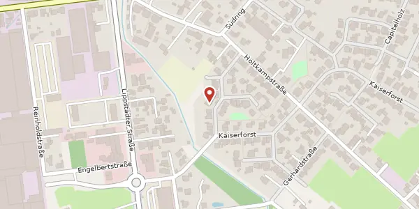 Karte der Umgebung von Landholz 18, 33378 Rheda-Wiedenbrück