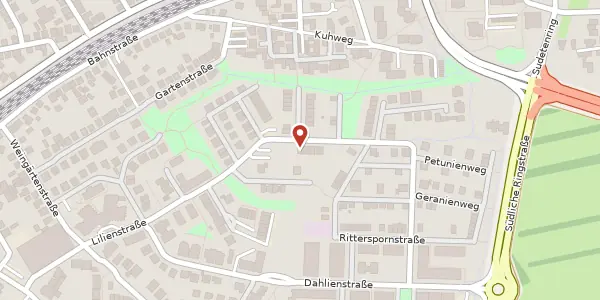 Karte der Umgebung von Orchideenstr. 13, 65451 Kelsterbach