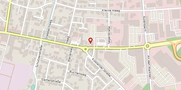 Karte der Umgebung von Meckenheimer Straße 3-9, 53359 Rheinbach