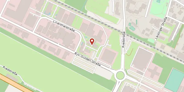 Karte der Umgebung von Byk-Gulden-Straße 2, 78467 Konstanz