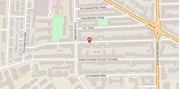 Karte der Umgebung von Kegelhofstraße 47, 20251 Hamburg