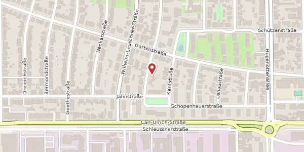 Karte der Umgebung von Körnerstr. 32, 63263 Neu-Isenburg