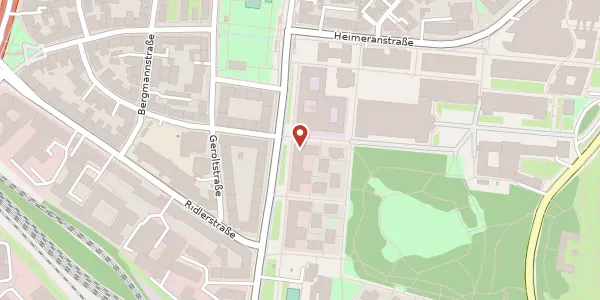 Karte der Umgebung von Ganghoferstr. 31, 80339 München