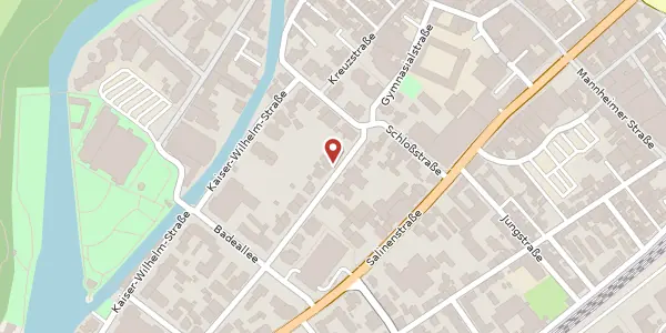Karte der Umgebung von Dr.-Karl-Aschoff-Str. 6, 55543 Bad Kreuznach