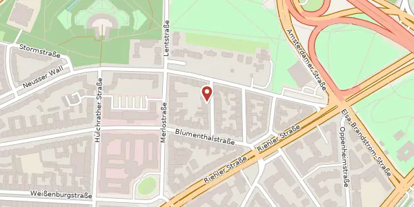 Karte der Umgebung von Aduchtstraße 7, 50668 Köln