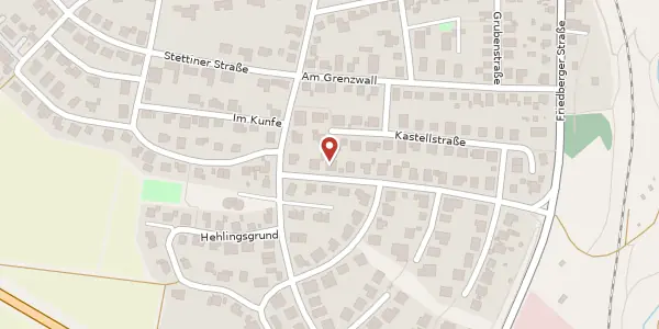 Karte der Umgebung von Römerstr. 21, 35410 Hungen
