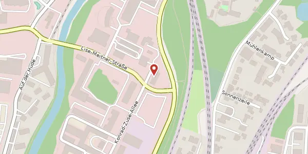 Karte der Umgebung von Lise-Meitner-Straße 2, 21337 Lüneburg
