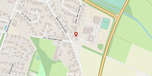 Karte der Umgebung von Bahnhofstraße 50, 31848 Bad Münder