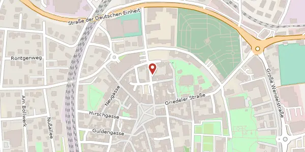 Karte der Umgebung von Korngasse 9, 35510 Butzbach