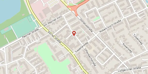 Karte der Umgebung von Offenbachstr. 16, 50767 Köln