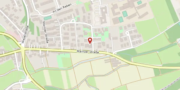 Karte der Umgebung von Philipp-Wasserburg-Straße 54, 55122 Mainz